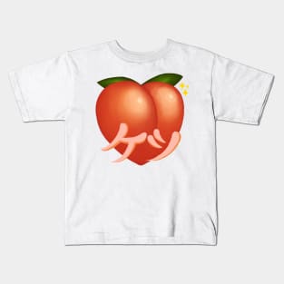 Peach Butt Kids T-Shirt